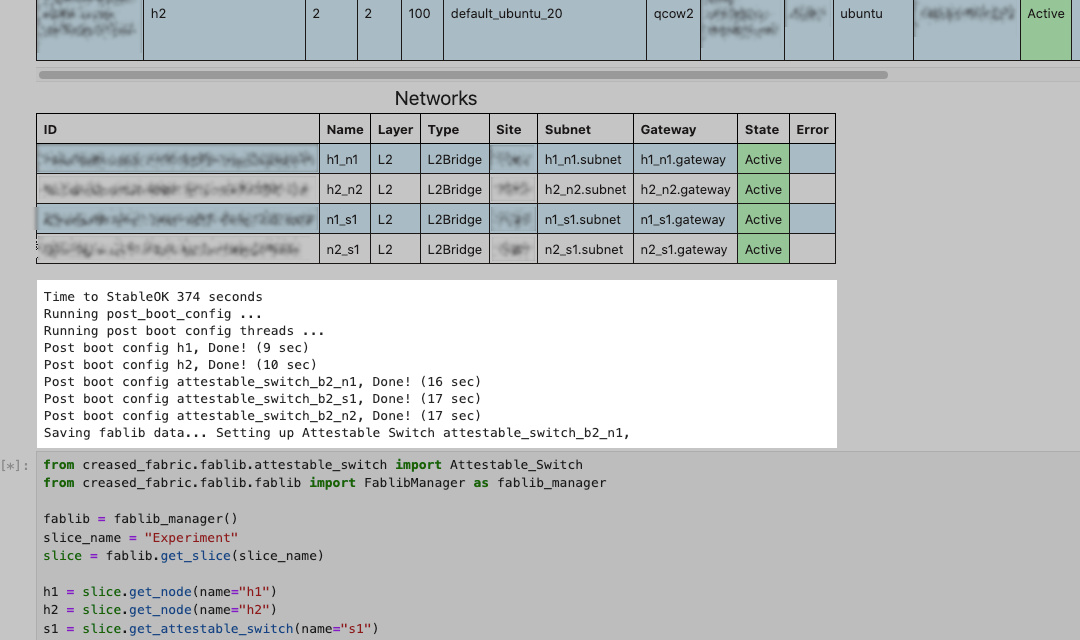 Screenshot of a Jupyter notebook example involving CREASE